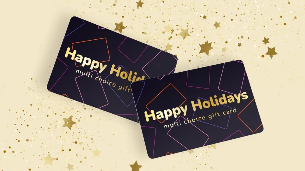 Corporate Christmas gift cards for employees